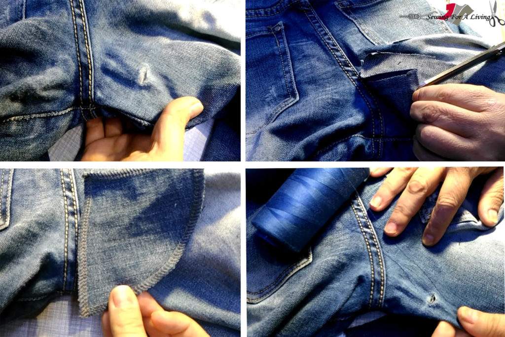 How to Patch a Hole in Pants Tutorials