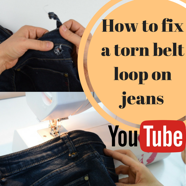 How to Fix a Ripped Belt Loop on a Pair of Jeans - iFixit Repair Guide