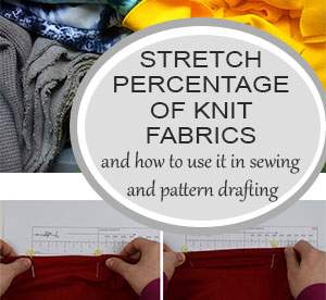 Stretch Factor - How to work out a fabrics stretch percentage