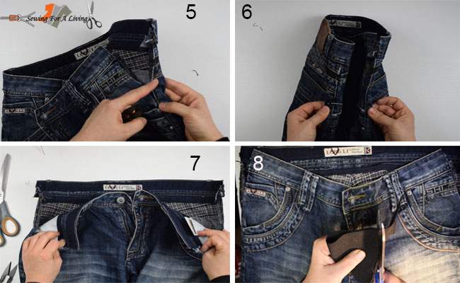 How to Make the Waist Bigger on Jeans (with Video)